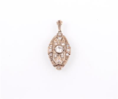 Brillant Diamant Anhänger - Christmas auction - Jewellery