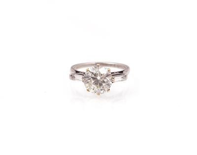 Brillant Diamant Damenring zus. ca. 2,65 ct - Asta di natale - Gioielli