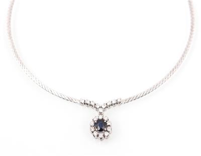 Brillant Saphir Collier - Asta di natale - Gioielli