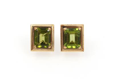 Peridot Ohrstecker - Weihnachtsauktion Schmuck und Uhren