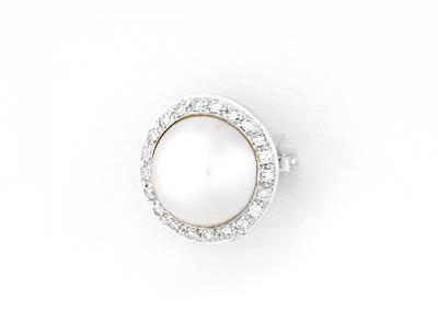 Diamant Perlenkürzer Zuchtschalenperle - Jewellery