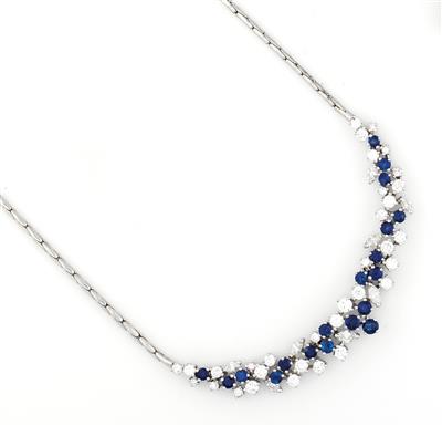 Saphir Brillant Collier - Jewellery