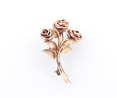 Brosche "Rosen" - Sale - Schmuck und Uhren