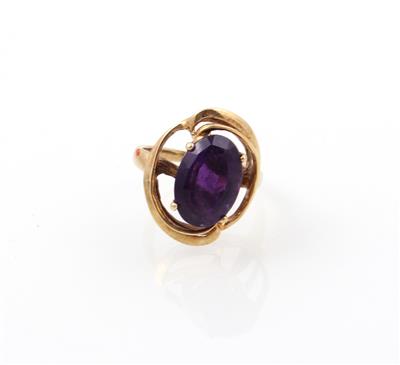 Amethyst Damenring - Schmuck und Uhren