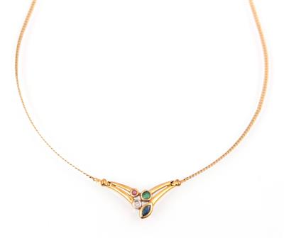 Diamant Farbstein Collier - Jewellery