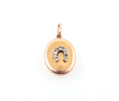 Diamant Medaillon "Hufeisen" - Jewellery