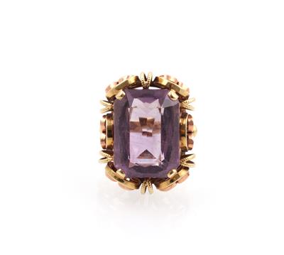 Amethyst Damenring - Schmuck und Uhren