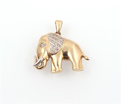 Anhänger "Elefant" - Schmuck und Uhren