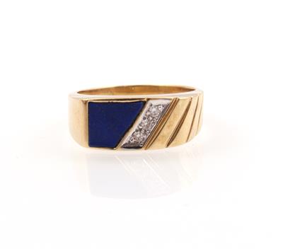 Lapis Lazuli Herrenring - Jewellery