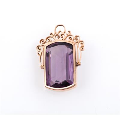 Amethyst Anhänger - Schmuck und Uhren