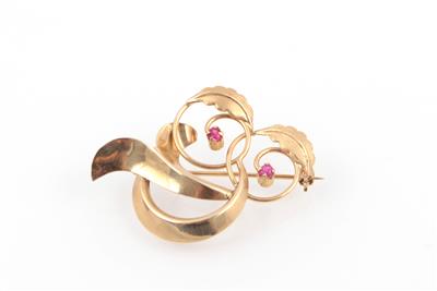 Rubin Brosche - Jewellery