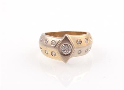 Brillant Ring zus. ca. 0,65 ct - Gioielli