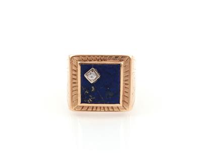 Lapis Lazuli Herrenring - Gioielli e orologi