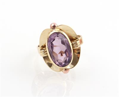 Amethyst Damenring - Schmuck und Uhren