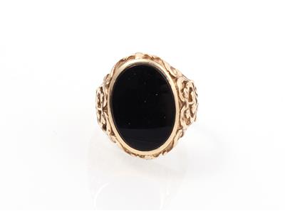 Onyx Herrenring - Jewellery and watches