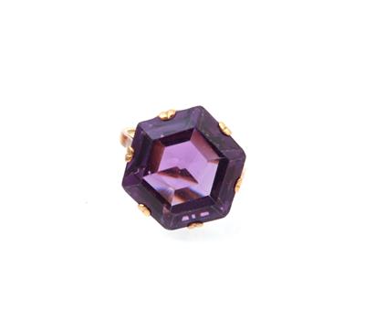 Amethyst Damenring - Schmuck und Uhren