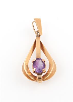 Amethyst Anhänger - Schmuck und Uhren