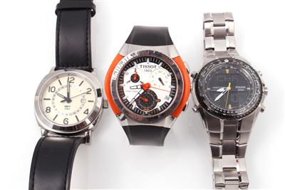 3 Armbanduhren - Jewellery and watches