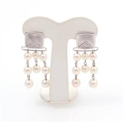 Brillant Ohrsteckclips zus. ca. 0,50 ct - Jewellery and watches