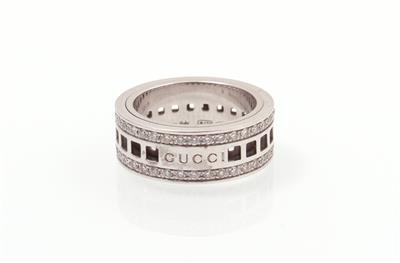 GUCCI Brillant Damenring zus. ca. 0,90 ct - Jewellery and watches