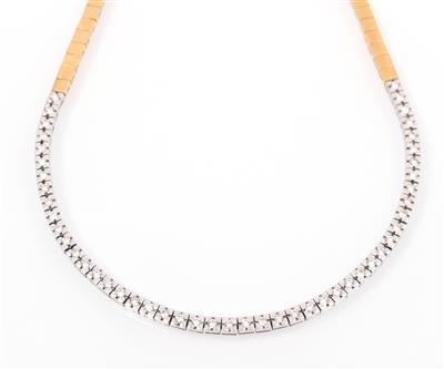 Brillant-Collier zus. ca. 2,40 ct - Gioielli e orologi