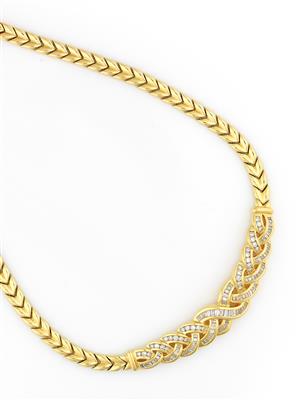 Brillant Diamant Collier - Schmuck und Uhren