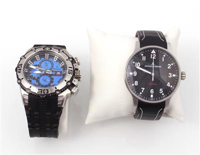 2 Armbanduhren "Festina" und "Jaques Lemans" - Jewellery and watches