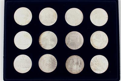 12 Silbermünzen ATS 100 - Klenoty a náramkové