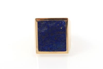 Lapis Lazuli Herrenring - Jewellery and watches