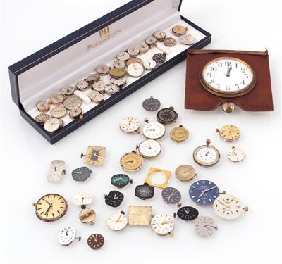 61 Uhrwerke - Jewellery and watches