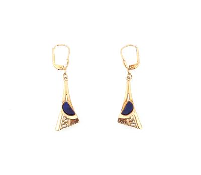 Lapis Lazuli Ohrgehänge - Schmuck und Uhren