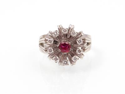 Brillantring zus. ca. 0,50 ct - Gioielli e orologi