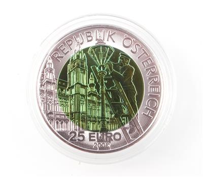 Silbermünze 25 Euro "Neon" - Klenoty a náramkové