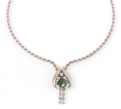 Brillant Smaragd Collier - Gioielli e orologi