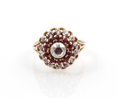 Diamant Rubin Ring - Gioielli e orologi
