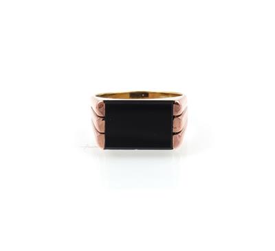 Onyx Ring - Schmuck und Uhren