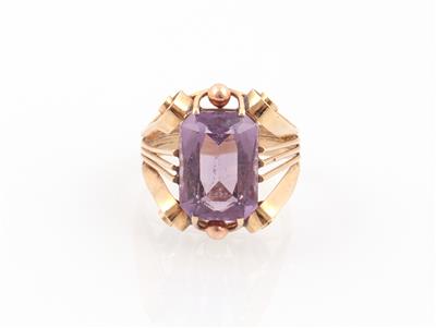 Amethyst Damenring - Schmuck und Uhren