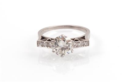 Brillant Diamant Damenring - Christmas auction