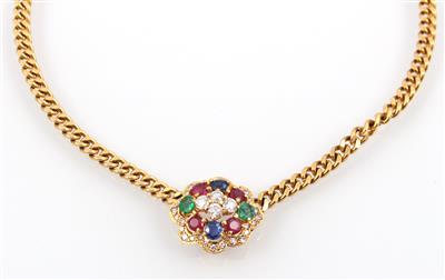 Farbstein Brillant Collier - Asta di natale