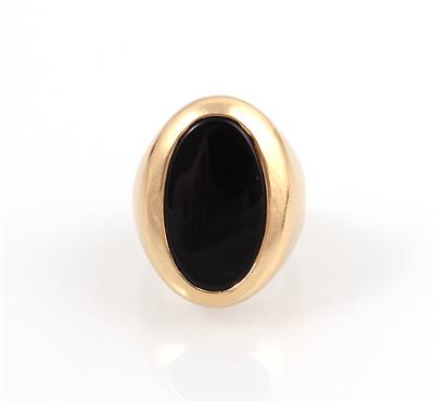 Onyx Damenring - Christmas auction