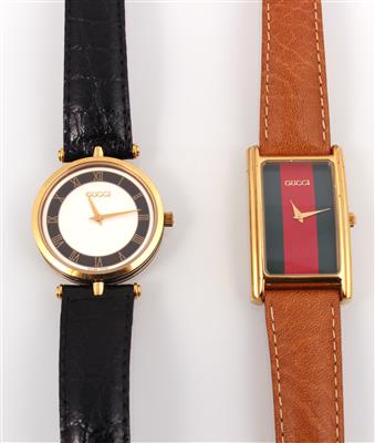 2 Armbanduhren Gucci - Jewellery and watches