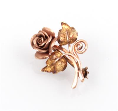 Brosche "Rose" - Schmuck und Uhren