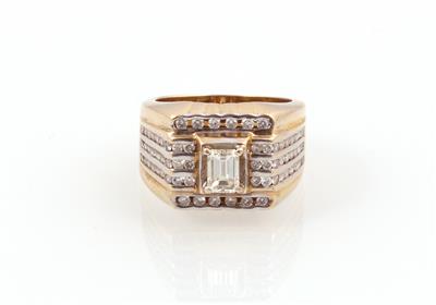 Diamant Brillantring zus. ca. 1,75 ct - Jewellery and watches
