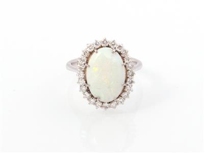 Opal Brillant Damenring - Jewellery and watches