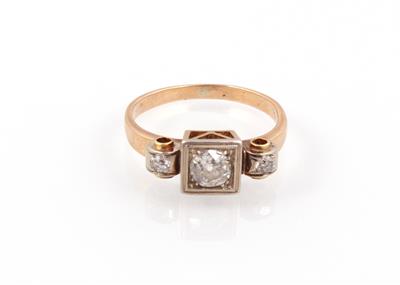 Diamant Damenring zus. ca. 0,50 ct - Gioielli e orologi