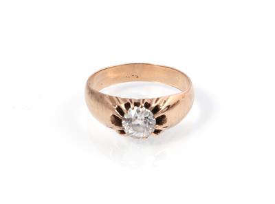 Altschliffdiamant Ring ca. 0,90 ct - Schmuck und Uhren