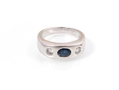 Brillant Saphir Ring - Schmuck und Uhren