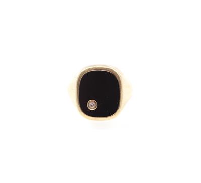 Diamant Onyx Ring - Jewellery and watches