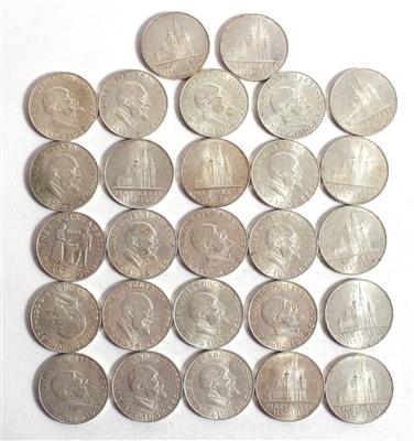 27 Münzen ATS 25.-- - Münzen