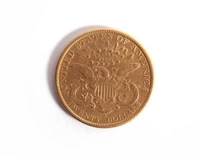 Goldmünze "Twenty Dollars" 1898 - Münzen
